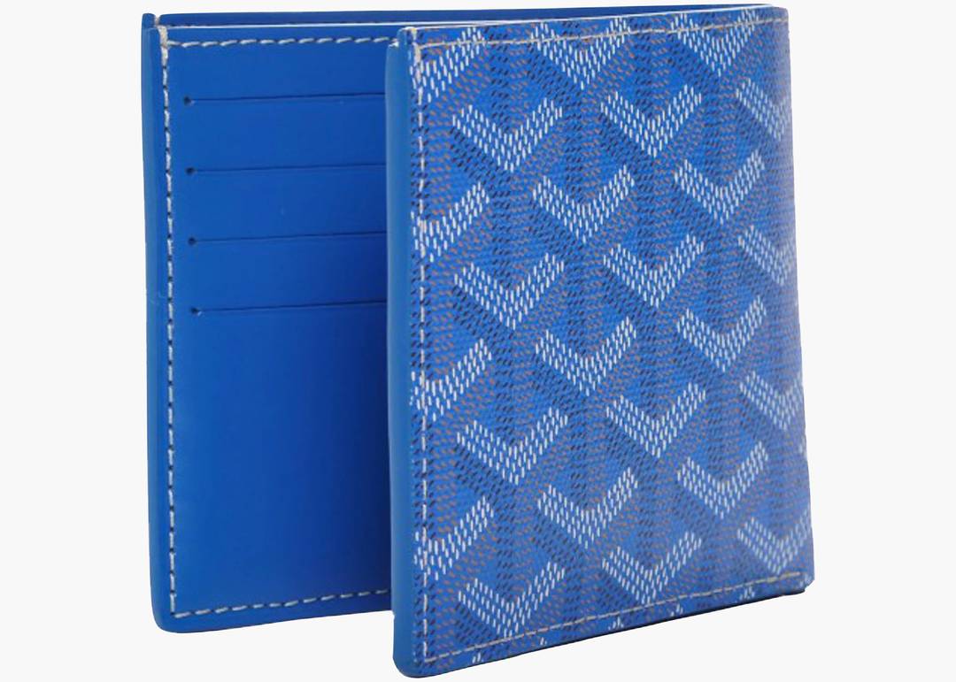 Goyard Blue Coated Canvas Serviette Chypre Briefcase QEB4ST0LBB000