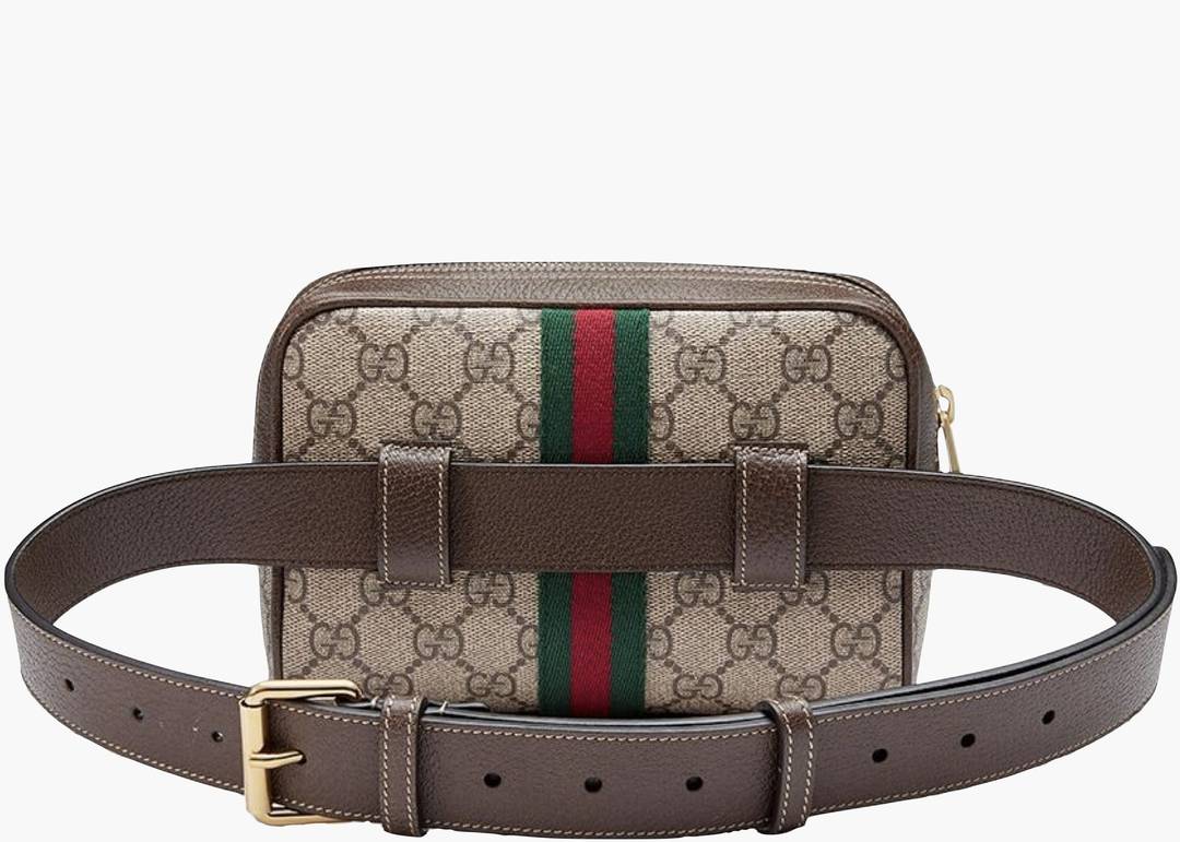 Gucci Belt Bag Ophidia Monogram GG Supreme Small Brown