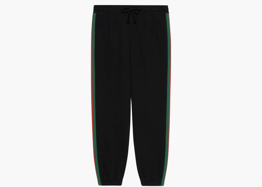 Gucci X The North Face Web Print Jogging Pant Black