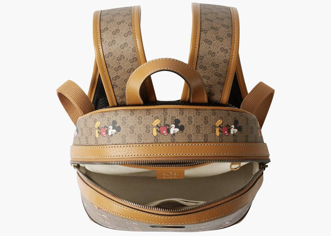 Gucci X Disney Beige GG Monogram Mickey Mouse Backpack – Season 2 Consign