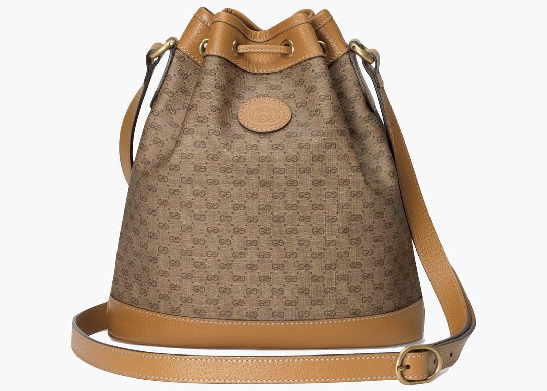 Gucci x Disney Candy GG Mickey Mouse Bucket Bag w/Tags - Brown Bucket Bags,  Handbags - GUC1347905