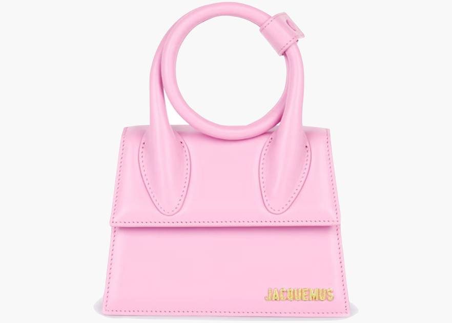 Jacquemus Le Chiquito Noeud Bag Light Pink | Hype Clothinga