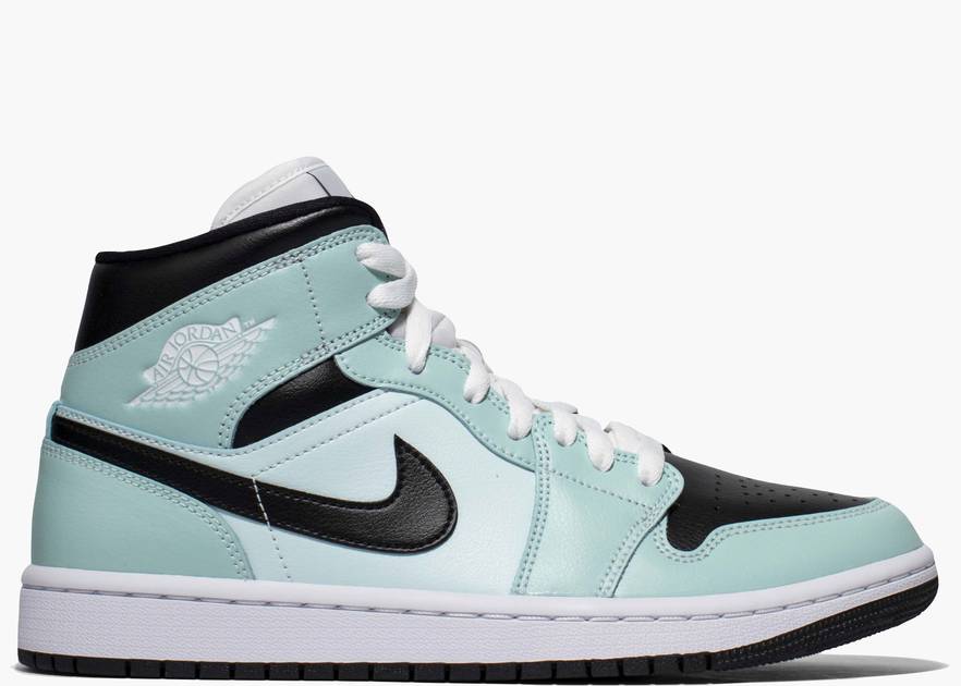 Jordan 1 Mid Aqua Blue Tint (W)