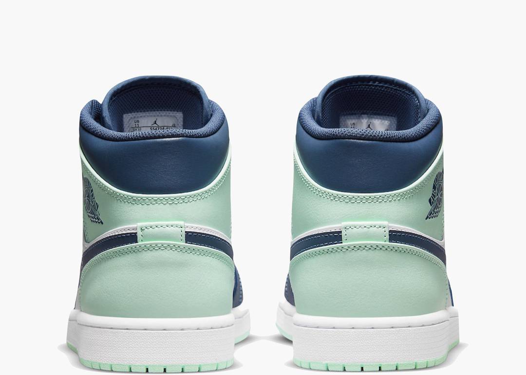 Nike Air Jordan 1 Mid Mystic Navy Mint Foam | Hype Clothinga