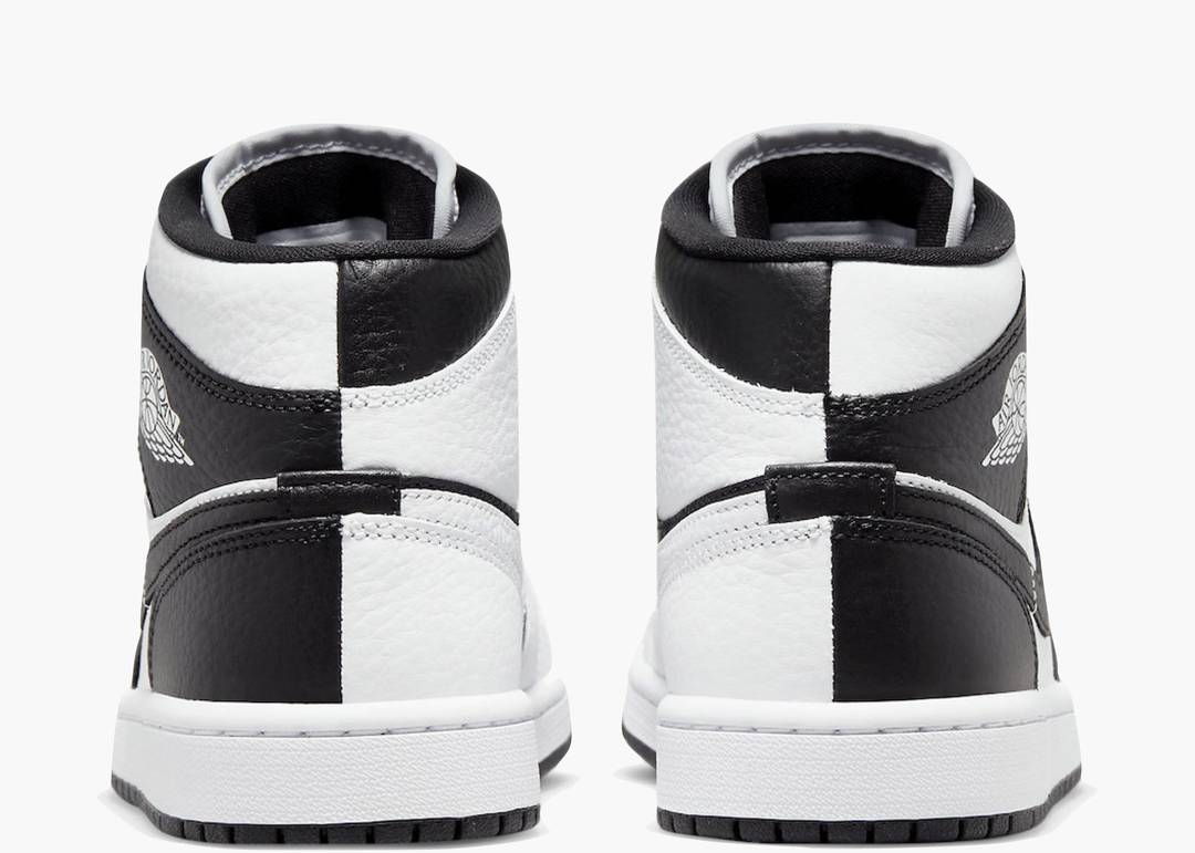 Nike Air Jordan 1 Mid Split Black White (W) | Hype Clothinga