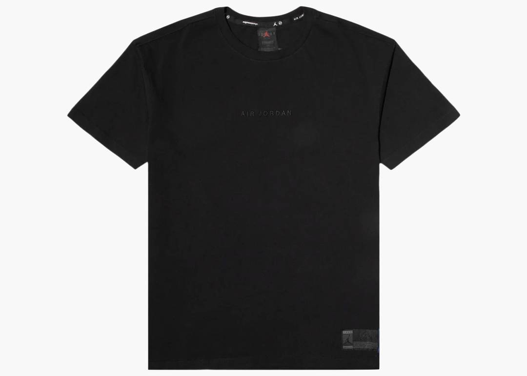 Air Jordan x Fragment Long-Sleeve T-Shirt 'Black/Reflective Silver