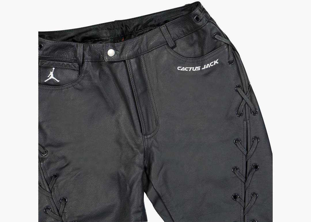 Jordan x Travis Scott Cactus Jack Women's Leather Pants Jordan x Travis Scott Cactus Jack Women's Leather Pants