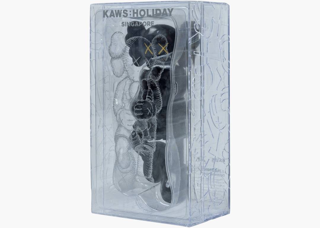 カウズホリデーシンガポールKAWS HOLIDAY SINGAPORE FIGURE BLACK