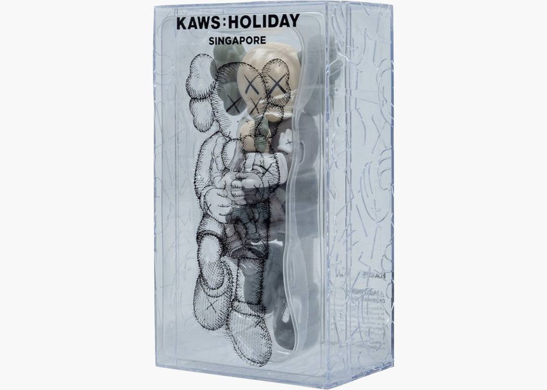 KAWS HOLIDAY SINGAPORE Figure Brown | Hype Clothinga