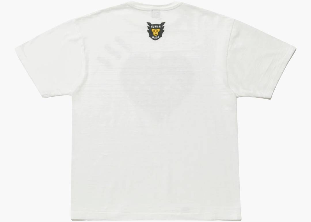 KAWS x Human Made #6 Tee White