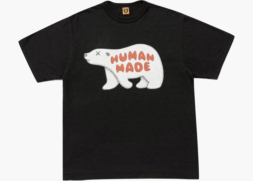 KAWS x Human Made #7 Tee Black | Hype Clothinga KAWS x Human Made #7 Tee Black | Hype Clothinga