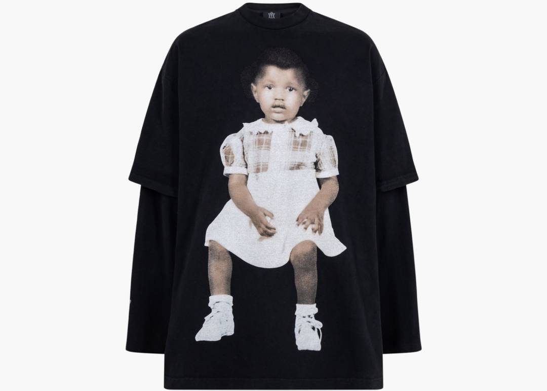 Kanye West DONDA 2 Layer L/S T-shirt | Hype Clothinga