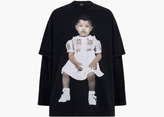 Kanye West DONDA 2 Layer L/S T-shirt | Hype Clothinga Kanye West DONDA 2 Layer L/S T-shirt | Hype Clothinga