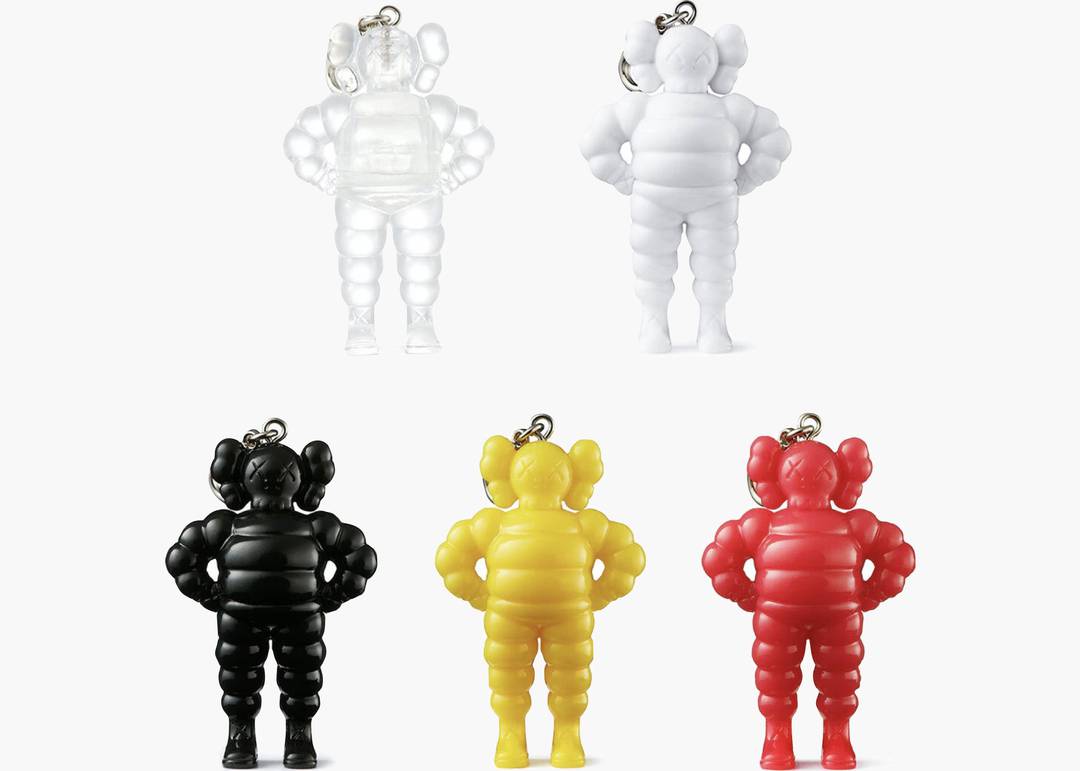 Kaws Tokyo First Chum Keychain Clear/White Set (2021)