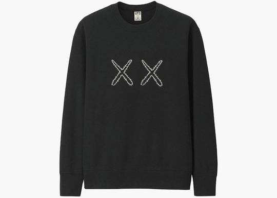 Kaws x Uniqlo x Sesame Street XX Sweatshirt (Japanese Sizing) Black