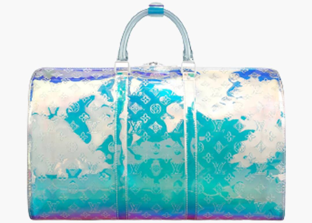 Louis Vuitton Prism Bandouliere Keepall 50 by Virgil Abloh - Iridescent bag  - BRAND NEW - Handbagholic