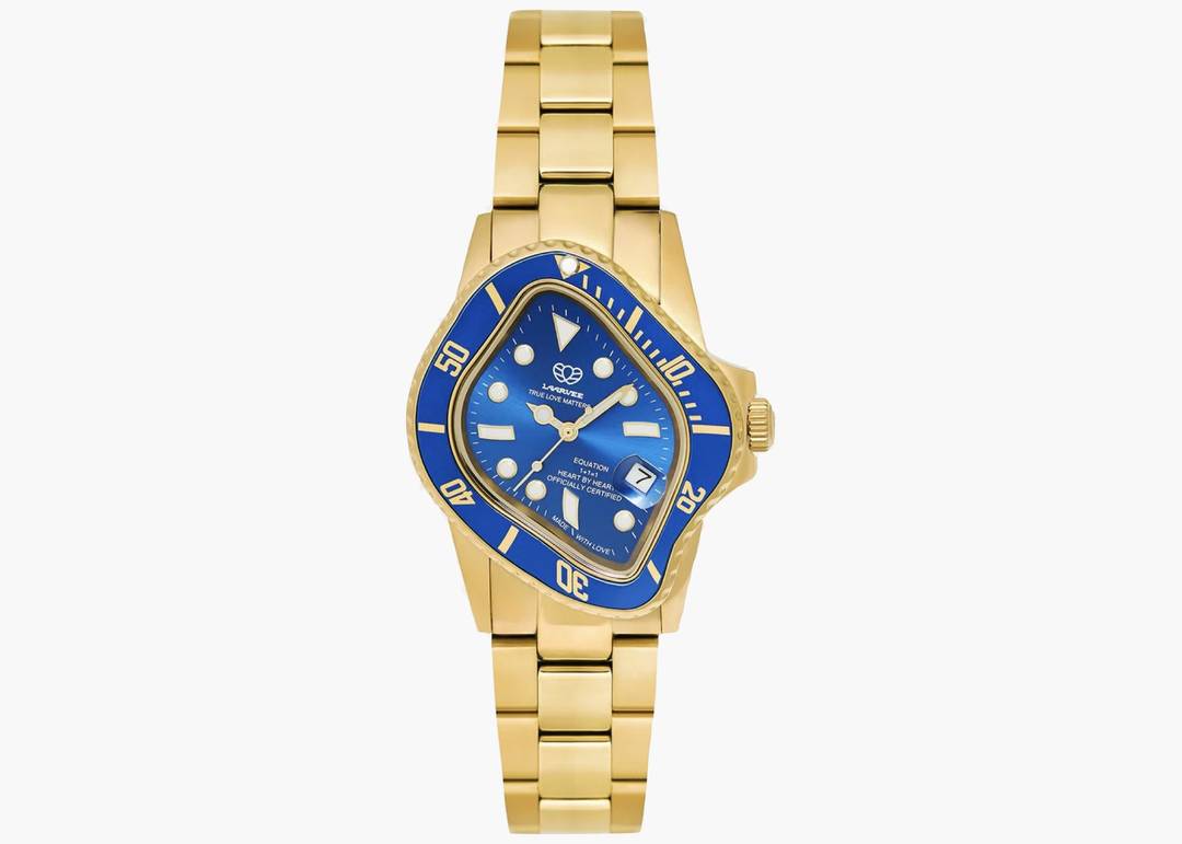 Laarvee Golden Precision Steel pea001-gblu | Hype Clothinga Laarvee Golden Precision Steel pea001-gblu | Hype Clothinga