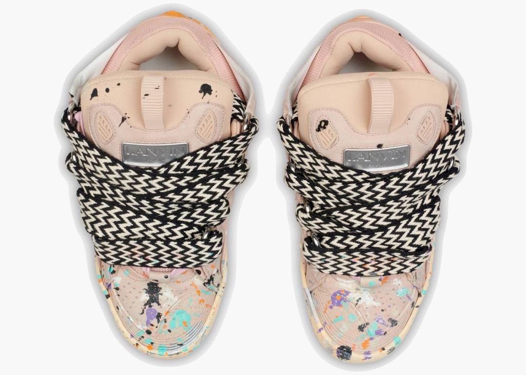 Lanvin Leather Curb Gallery Dept. Pale Pink Multi | Hype Lanvin Leather Curb Gallery Dept. Pale Pink Multi | Hype