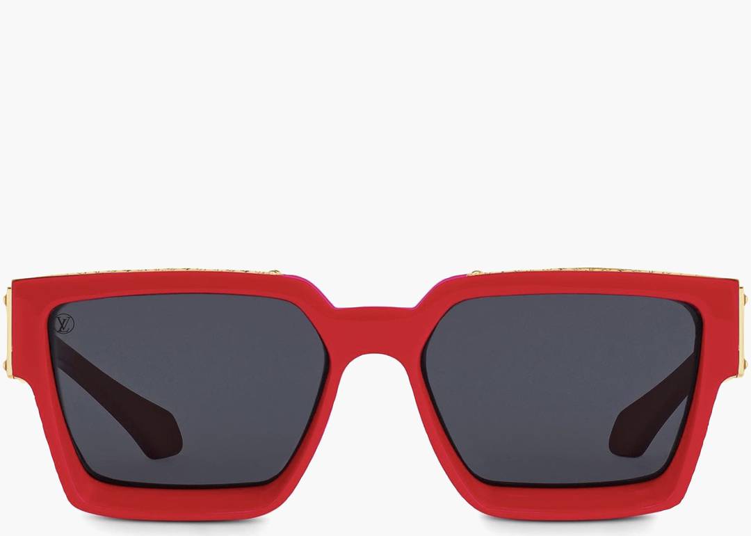 Louis Vuitton 1.1 Millionaires Sunglasses Red in Acetate with Gold