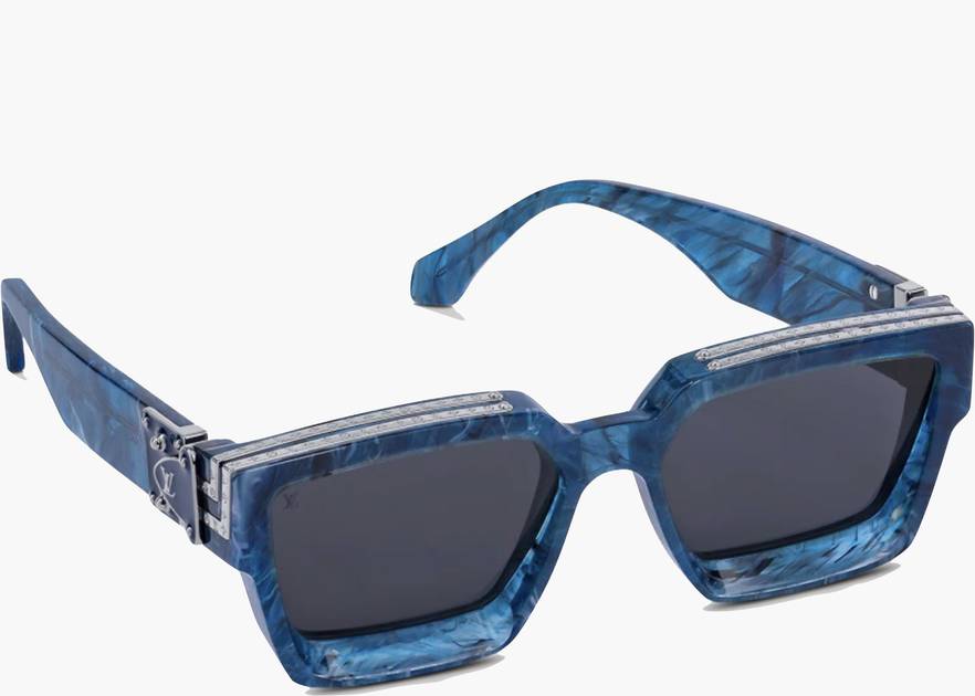 louis vuitton millionaire sunglasses silver