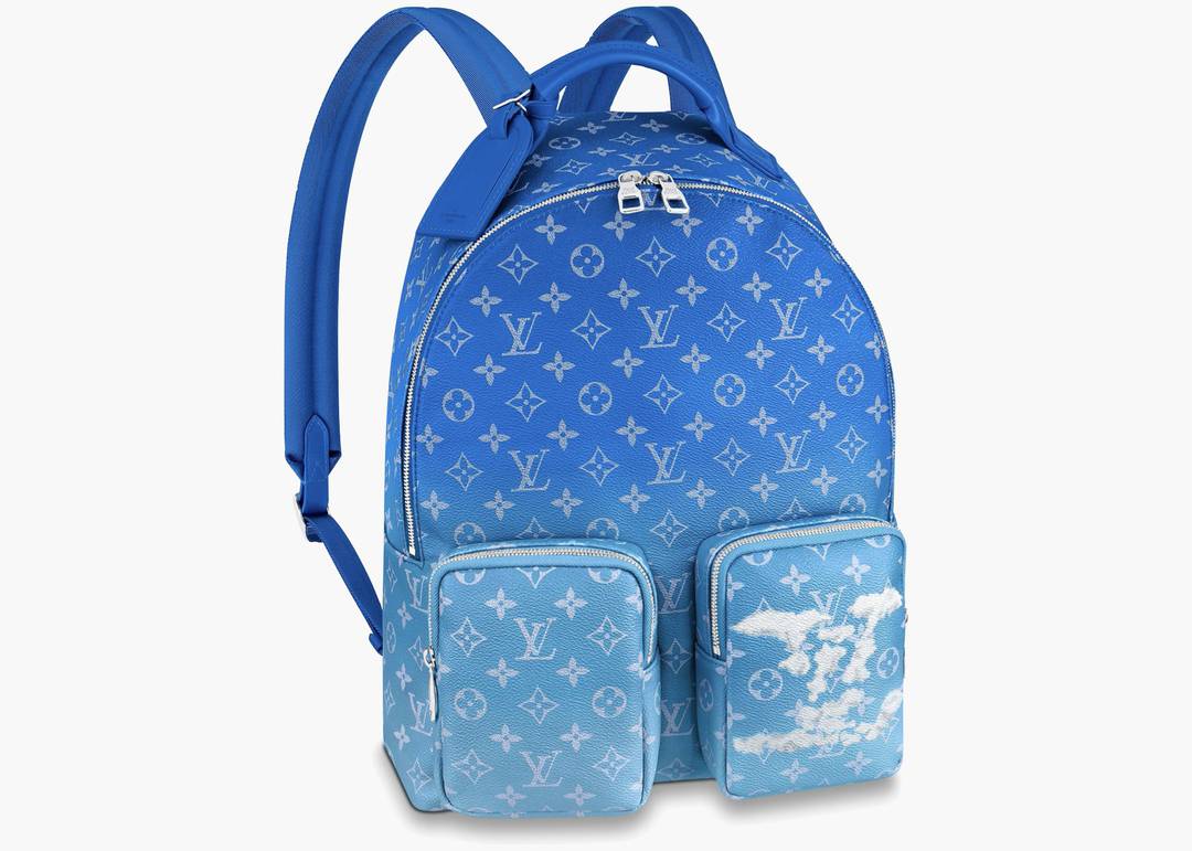Louis Vuitton Backpack Multipocket Clouds Blue