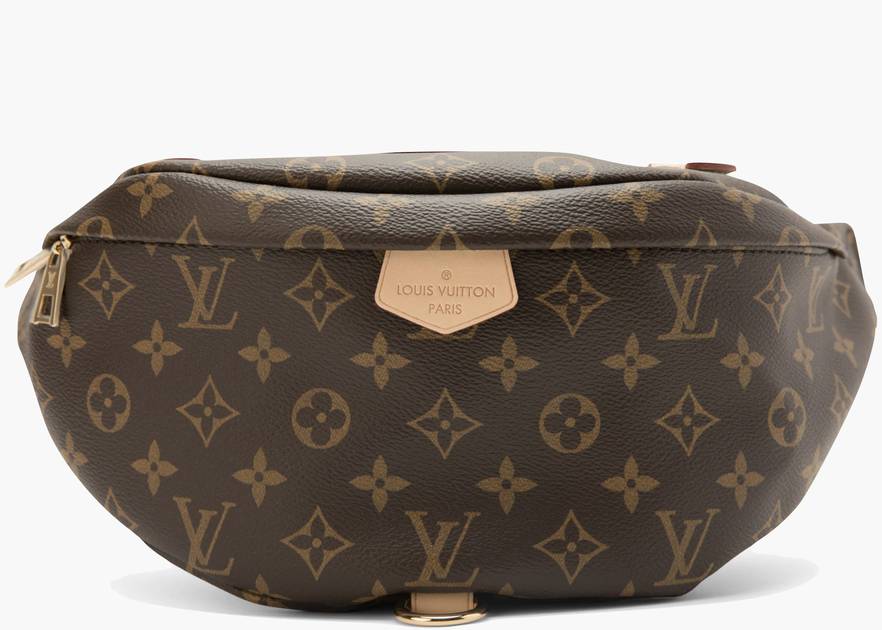 Louis Vuitton Square Bumbag Monogram in Canvas with Gold-tone - US