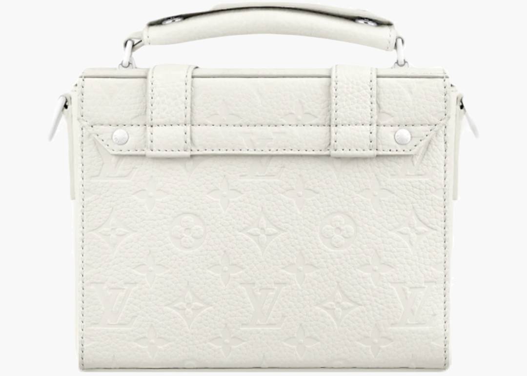 Louis Vuitton Soft Trunk Backpack in Taurillon Leather with White