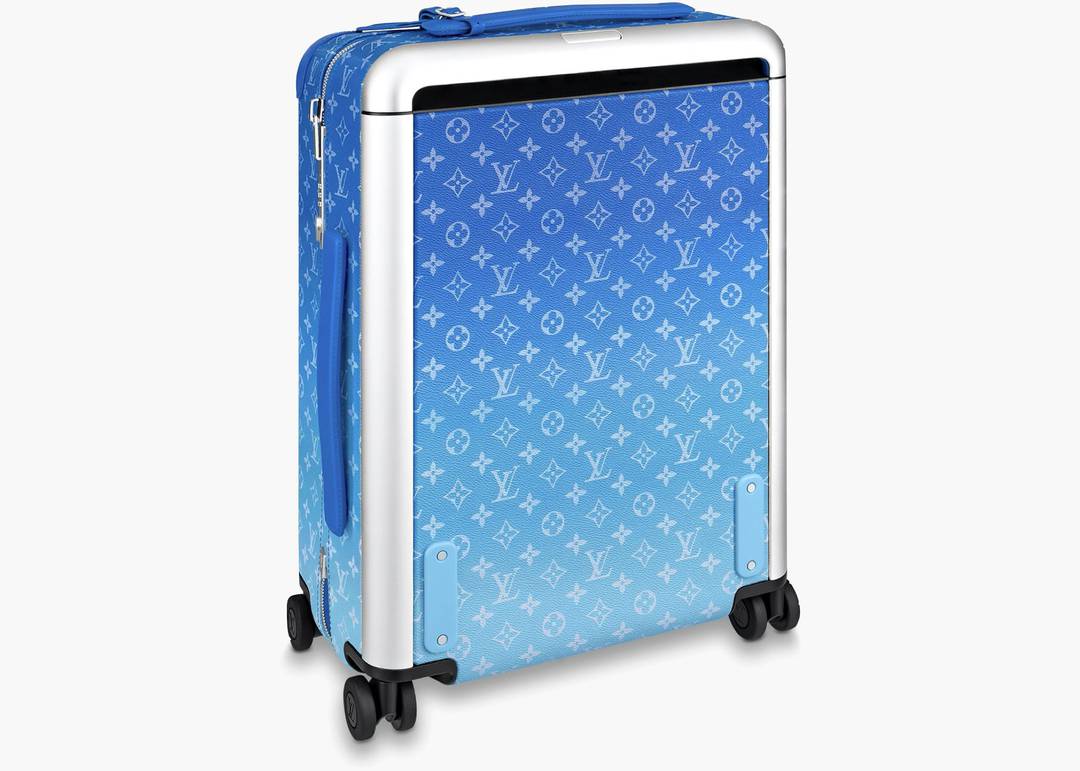 Louis Vuitton blue Canvas Everyday Horizon Carry-On Suitcase (55cm