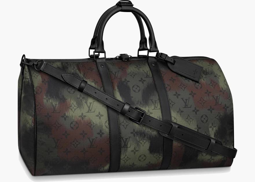 Louis Vuitton x Supreme Keepall Bandouliere 45 Camo - US