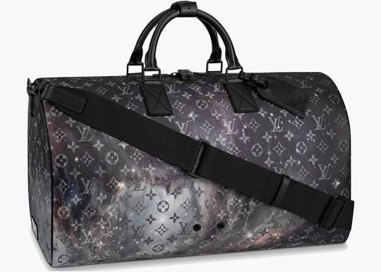 Louis Vuitton Black Monogram Galaxy Alpha Hobo Bag Louis Vuitton