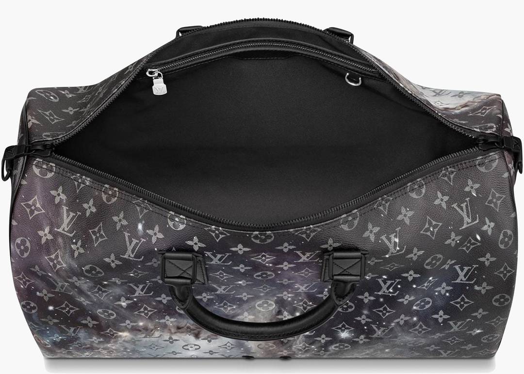 Louis Vuitton Keepall Monogram Bandouliere 50 Black