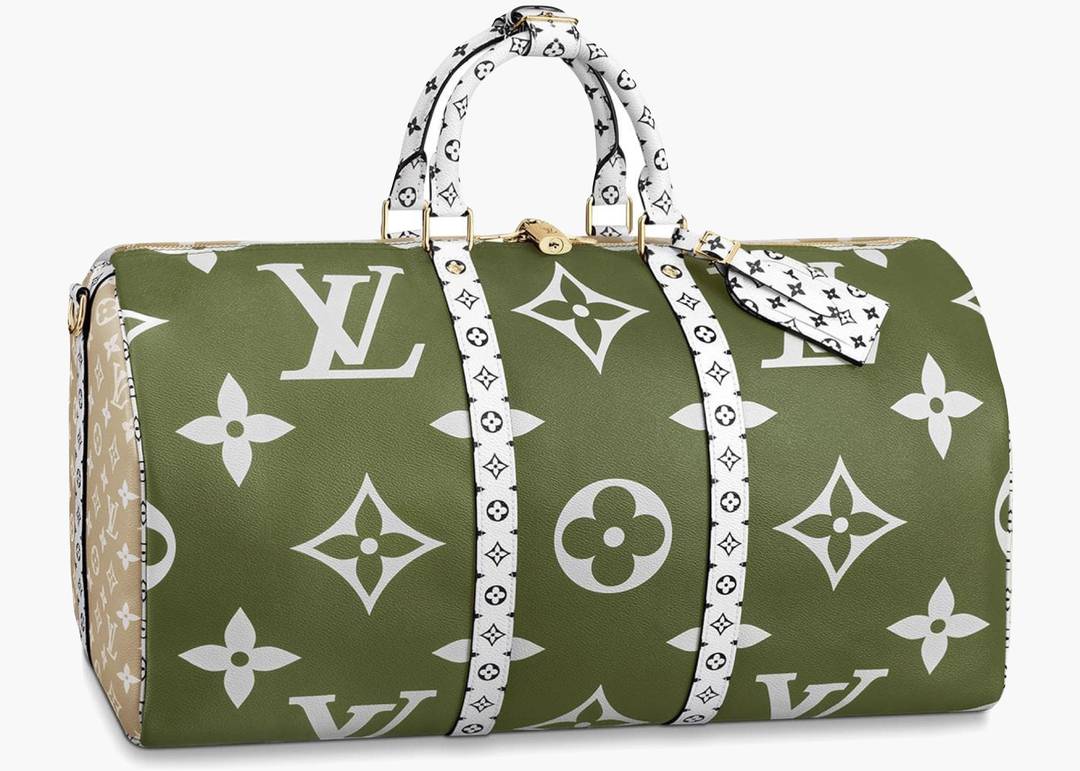 Louis Vuitton Limited Edition Monogram Canvas PM Keepall Small