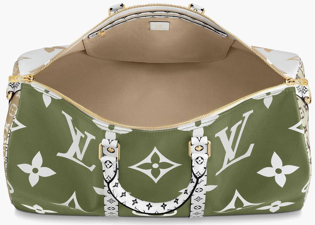 Louis Vuitton Bumbag Monogram Giant Khaki Green/Beige in Coated Canvas with  Gold-tone - US