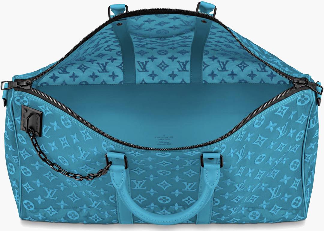 Louis Vuitton Keepall Ultra Limited Edition Triangle Monogram Mesh