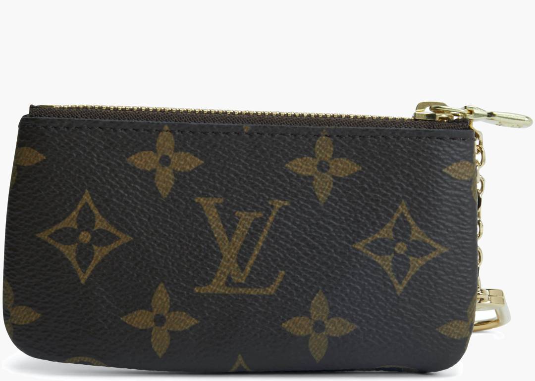 Louis Vuitton Key Coin Pouch Monogram Canvas Brown