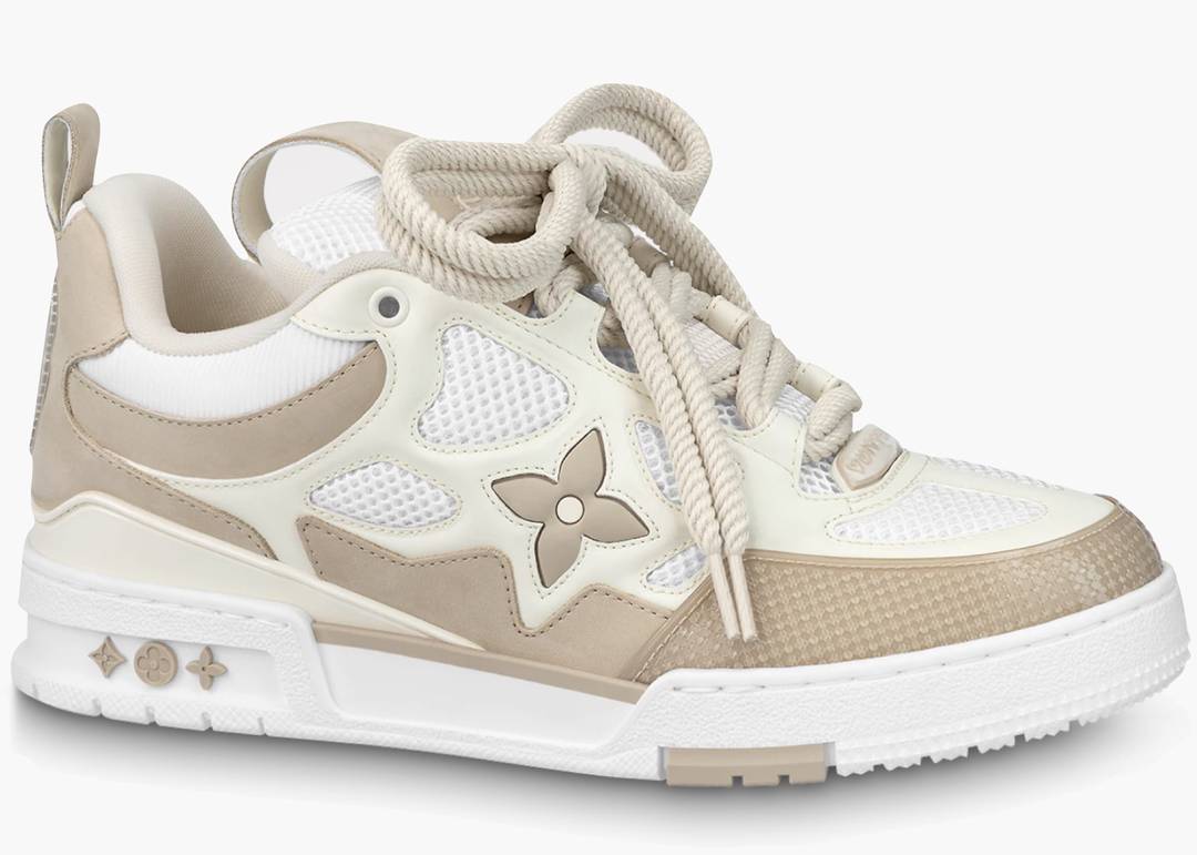 Louis Vuitton LV Skate Sneaker Beige White – N-Hype