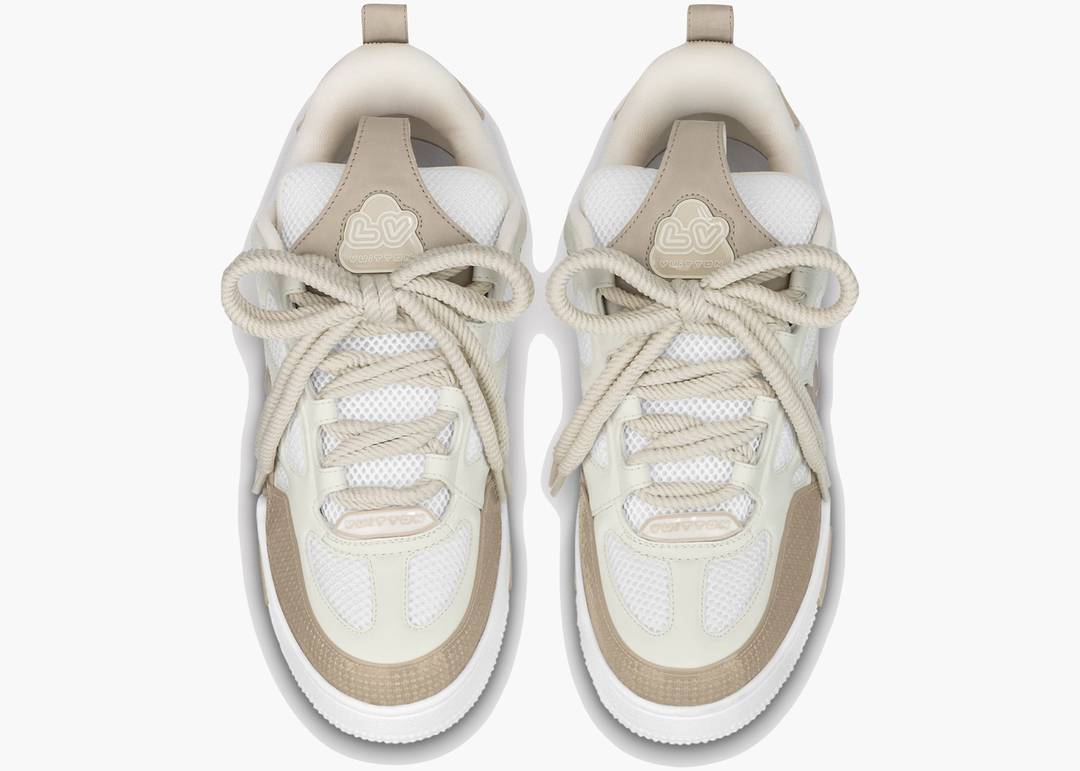 Louis Vuitton LV Skate Sneaker Beige White