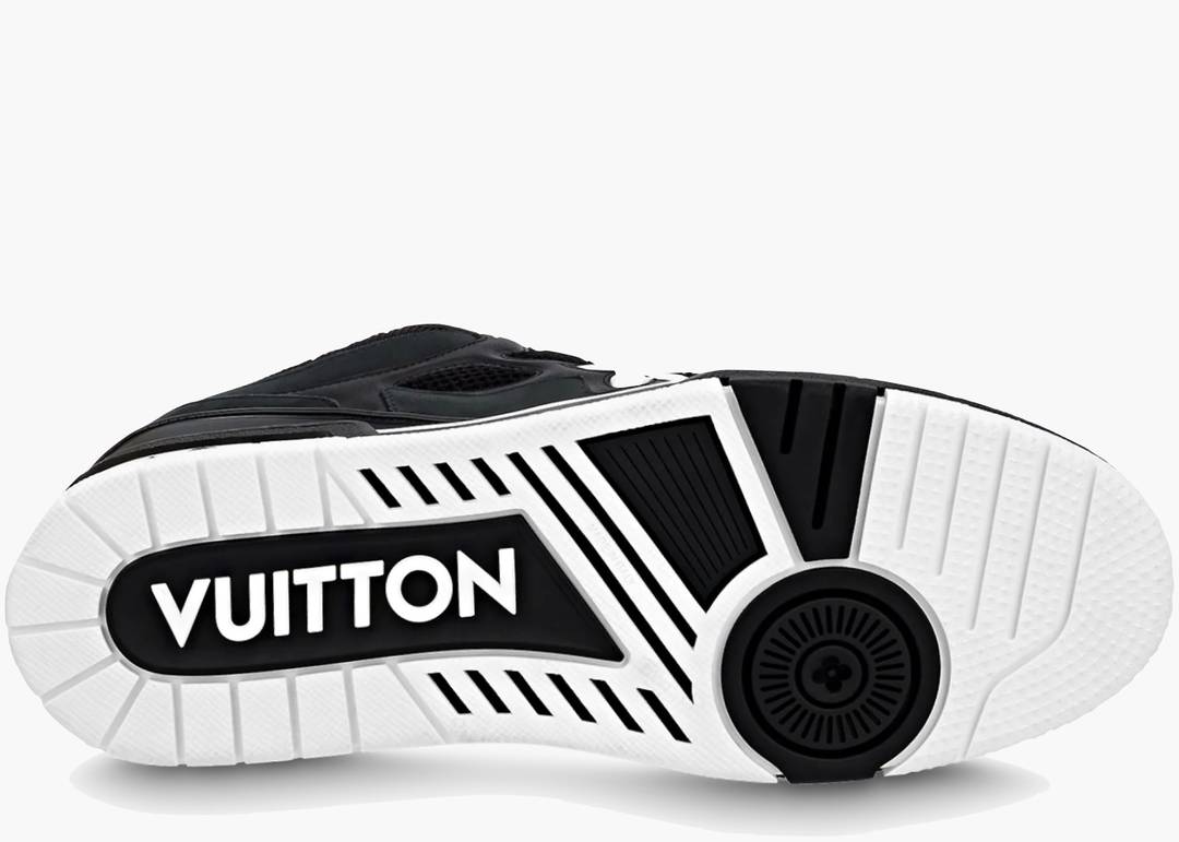 louis vuitton sneaker black white