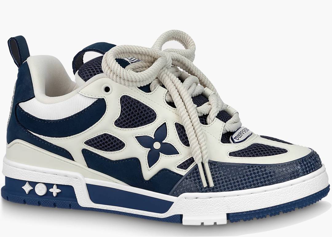 Louis Vuitton LV Skate Sneaker Marine White