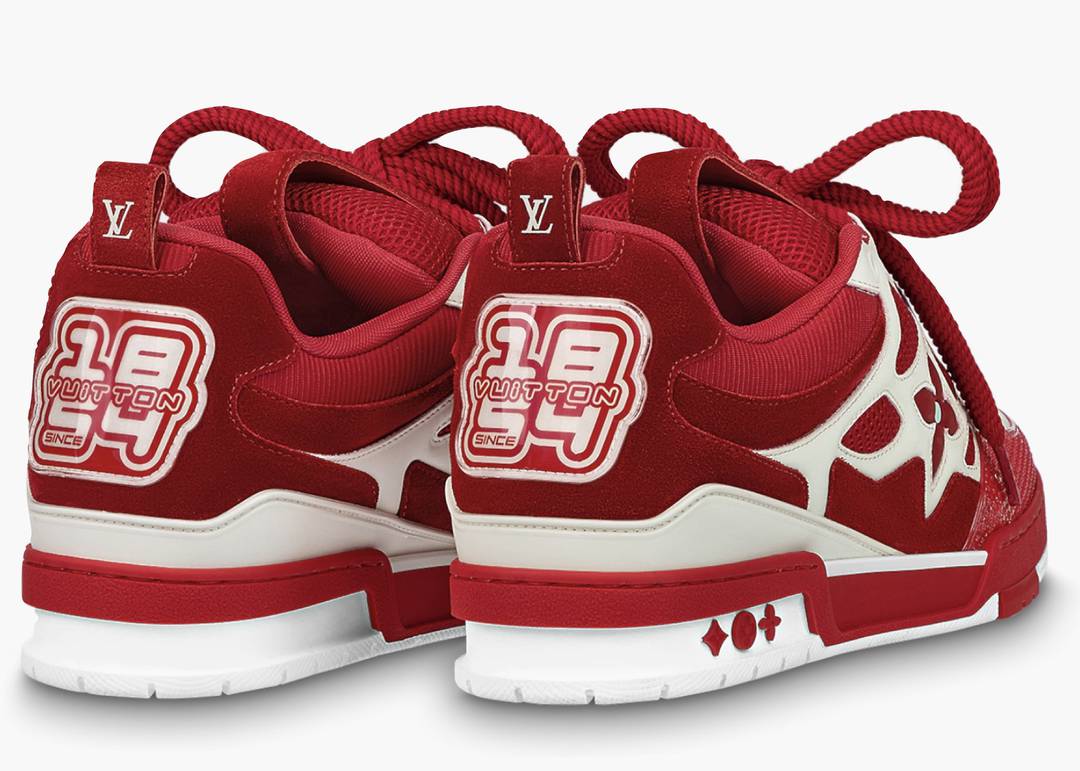 Louis Vuitton LV Skate Sneaker Red 1AARS5 in 2023