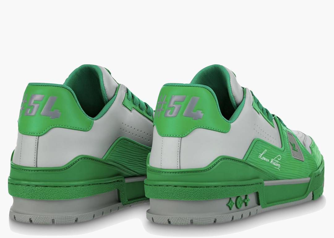 Louis Vuitton LV Trainer #54 Green Grey voor mannen