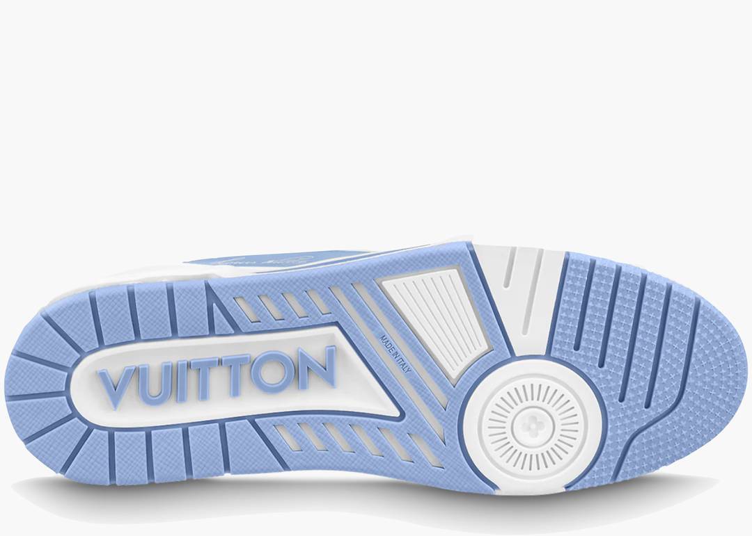 Louis Vuitton LV Trainer Low White Sky Blue