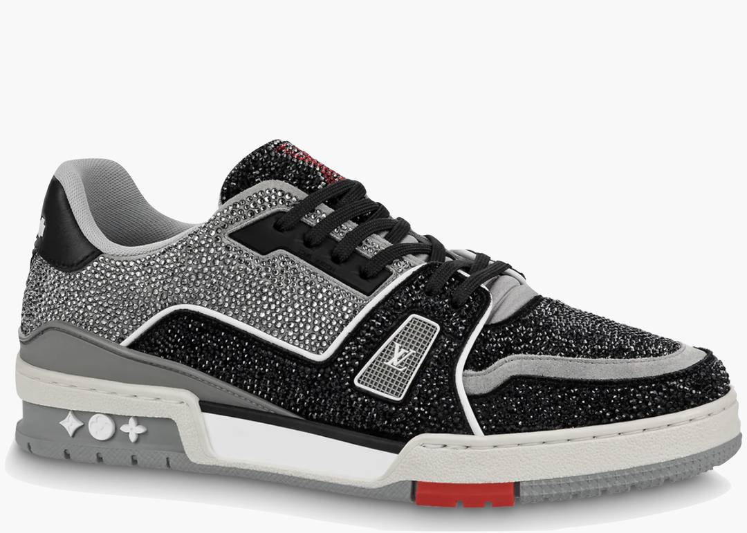 LV Trainer Sneaker Low Black Grey