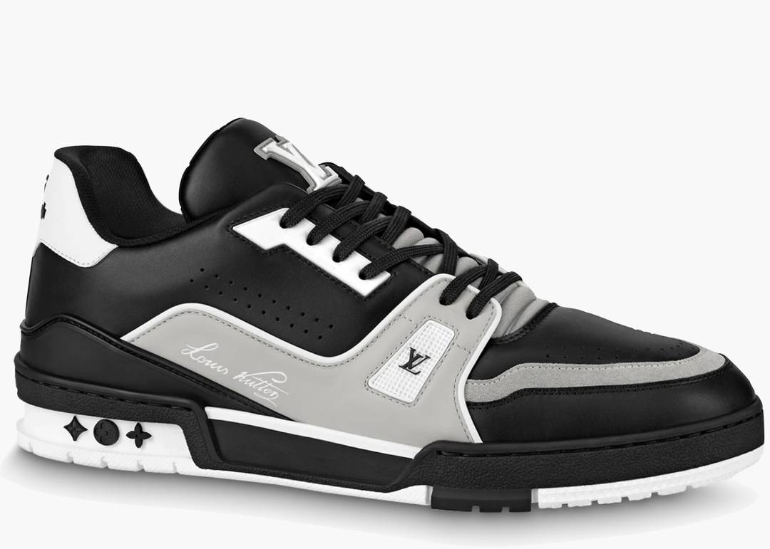 Louis Vuitton LV Trainer White Black White in 2023