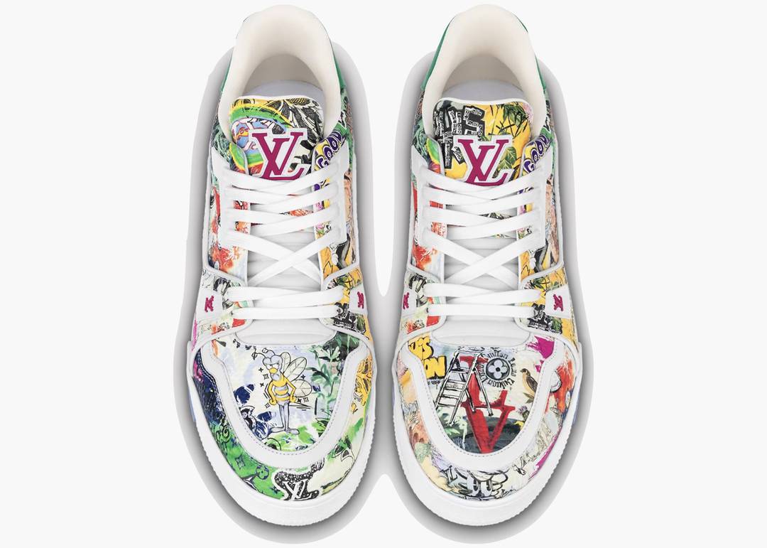 Louis Vuitton LV Trainer Comic Motifs Multi (SS23)