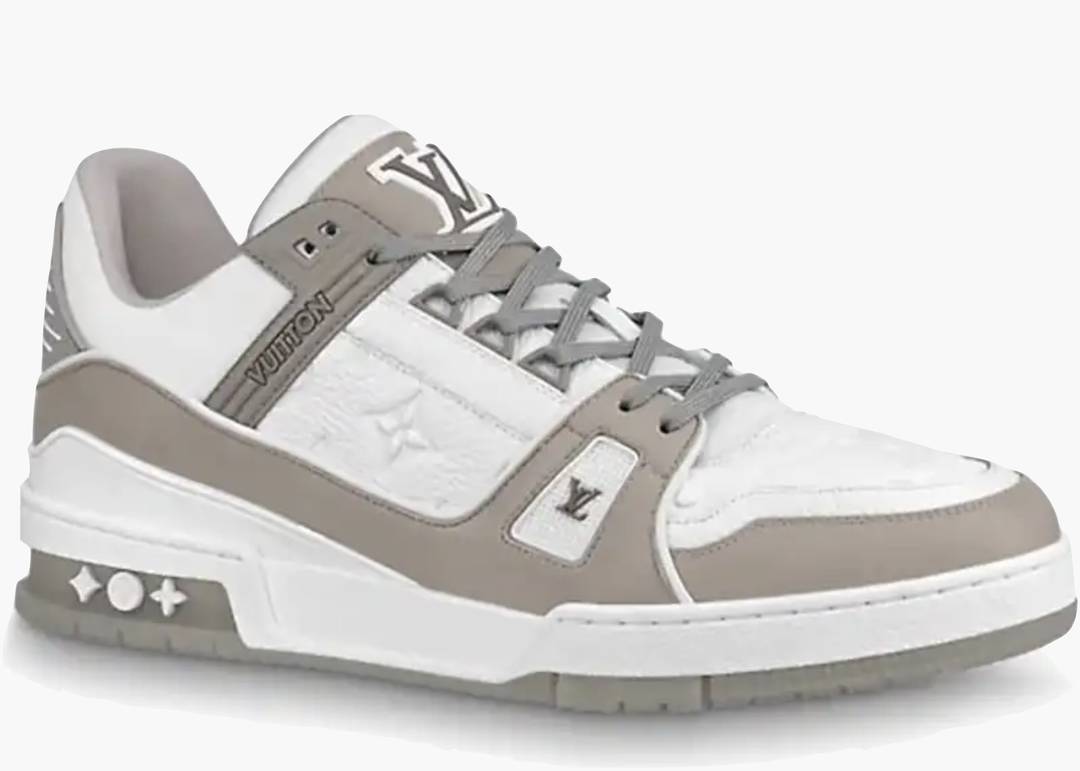 Louis Vuitton LV Trainer Grey White