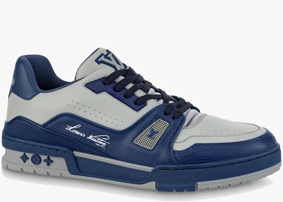Louis Vuitton LV Trainer Sneaker Navy. Size 13.0