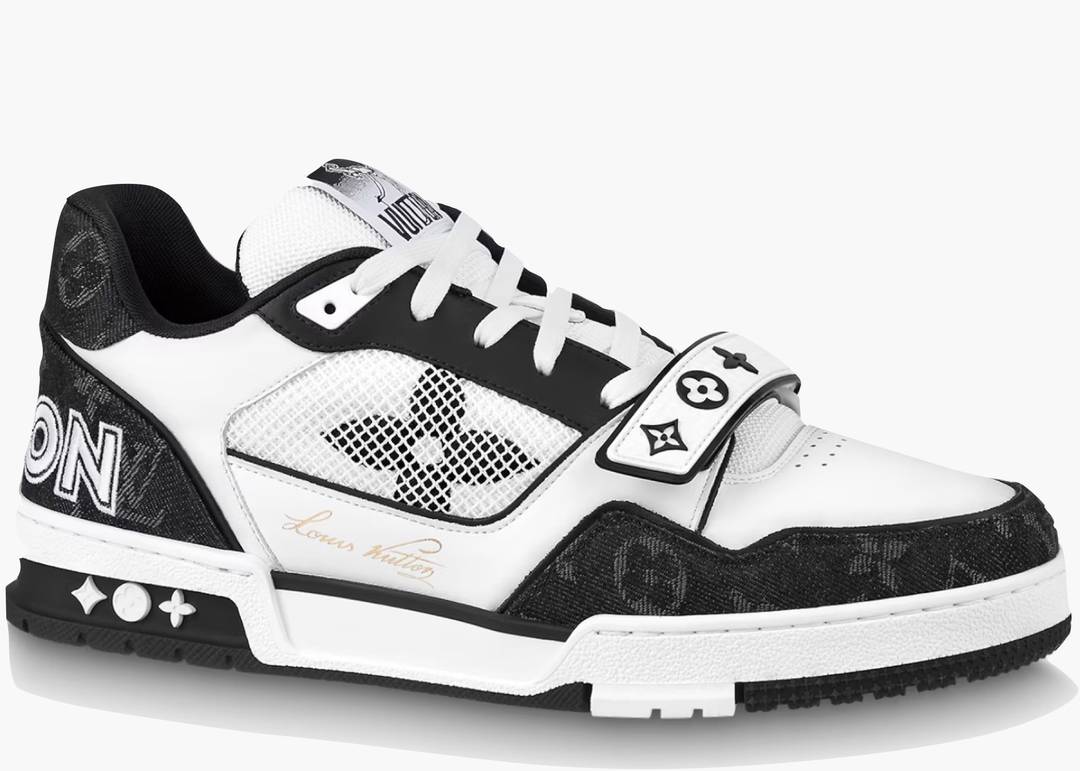 Louis Vuitton Black White Limited Sneaker, Shoes