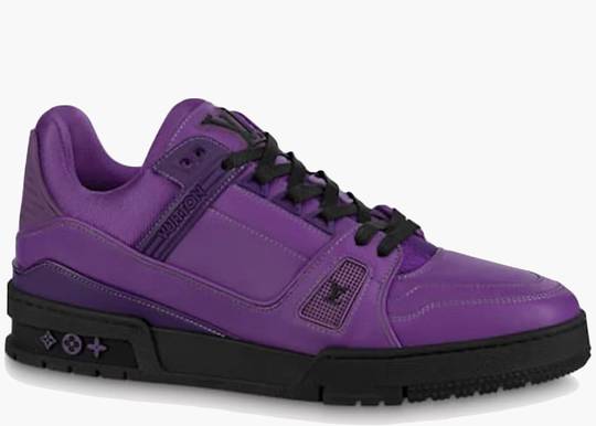 Louis Vuitton LV Trainer Violet Black 1A9FJO Hype Clothinga Limited Edition