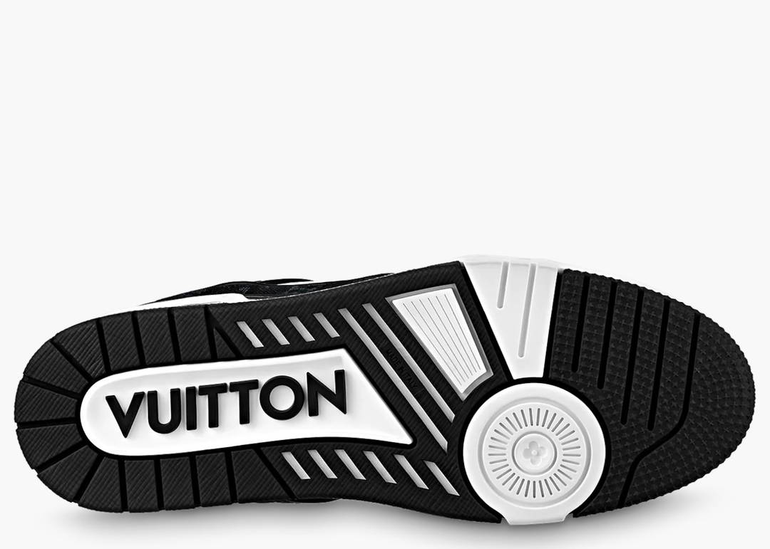 Louis Vuitton LV Trainer White Black White